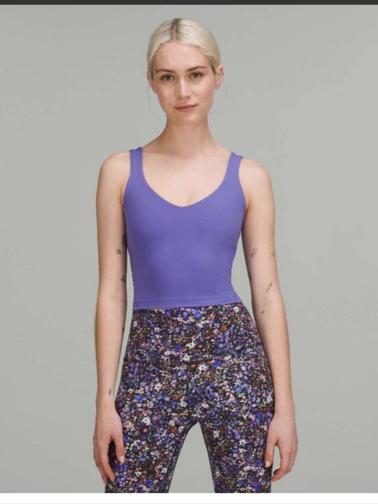 lululemon athletica Tops - Lululemon Align Tank Top💜Charged Indigo/ Size 6 EUC